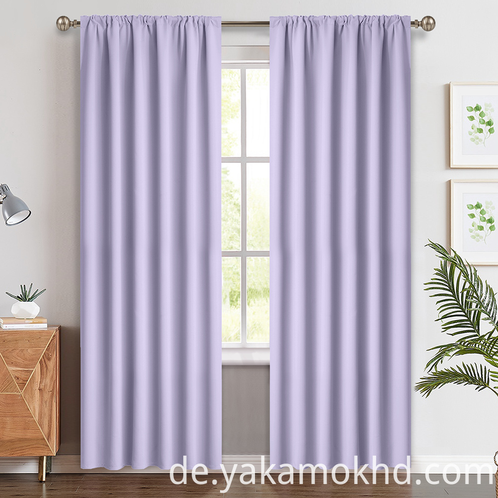 Flieder Vorhänge für Schlafzimmer Lilac Curtains for Bedroom